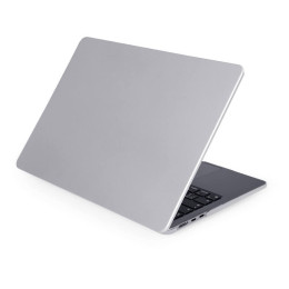 Чехол-накладка Gurdini для Macbook Air 13.6" (A2681) пластик, серебристый