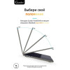 Чехол-накладка Gurdini для Macbook Air 13.6" (A2681) пластик, серый в рассрочку без первоначального взноса и переплат