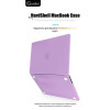 Чехол-накладка Gurdini для Macbook Air 13.6" (A2681) пластик, сиреневый в рассрочку без первоначального взноса и переплат