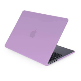 Чехол-накладка Gurdini для Macbook Air 13.6" (A2681) пластик, сиреневый