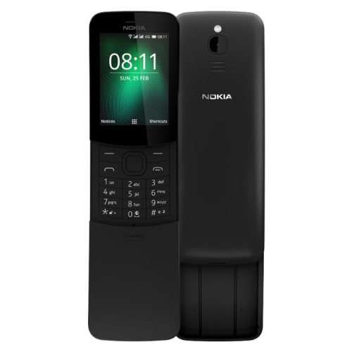 Nokia 8110 4G Dual Sim Traditional Black в рассрочку без первоначального взноса и переплат