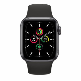 Apple Watch SE 40mm (Cellular) Space Gray Aluminum Case / Black Sport Band