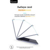 Чехол-накладка Gurdini для Macbook Air 13.6" (A2681) пластик, темная лаванда в рассрочку без первоначального взноса и переплат
