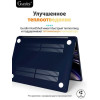 Чехол-накладка Gurdini для Macbook Air 13.6" (A2681) пластик, темно-синий в рассрочку без первоначального взноса и переплат