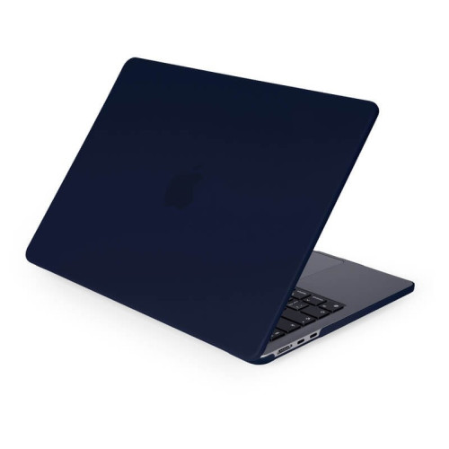 Чехол-накладка Gurdini для Macbook Air 13.6" (A2681) пластик, темно-синий в рассрочку без первоначального взноса и переплат