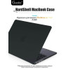 Чехол-накладка Gurdini для Macbook Air 13.6" (A2681) пластик, черный в рассрочку без первоначального взноса и переплат