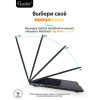 Чехол-накладка Gurdini для Macbook Air 13.6" (A2681) пластик, черный в рассрочку без первоначального взноса и переплат