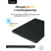 Чехол-накладка Gurdini для Macbook Air 13.6" (A2681) пластик, черный в рассрочку без первоначального взноса и переплат
