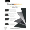 Чехол-накладка Gurdini для Macbook Air 13.6" (A2681) пластик, черный в рассрочку без первоначального взноса и переплат