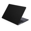 Чехол-накладка Gurdini для Macbook Air 13.6" (A2681) пластик под кожу, черный