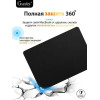 Чехол-накладка Gurdini для Macbook Air 13.6" (A2681) пластик под кожу, черный в рассрочку без первоначального взноса и переплат