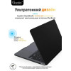 Чехол-накладка Gurdini для Macbook Air 13.6" (A2681) пластик под кожу, черный в рассрочку без первоначального взноса и переплат