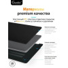 Чехол-накладка Gurdini для Macbook Air 13.6" (A2681) пластик под кожу, черный в рассрочку без первоначального взноса и переплат