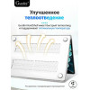 Чехол-накладка Gurdini для Macbook Air 13.6" (A2681) пластик, прозрачный с блестками в рассрочку без первоначального взноса и переплат