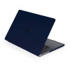 Чехол-накладка Gurdini для Macbook Pro 16.2" A2485 пластик, темно синий