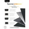 Чехол-накладка Gurdini для Macbook Pro 16.2" A2485 пластик, черный в рассрочку без первоначального взноса и переплат