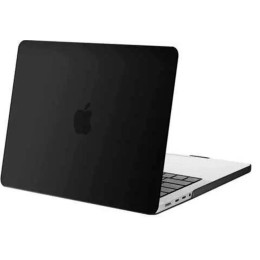 Чехол-накладка Gurdini для Macbook Pro 16.2" A2485 пластик, черный