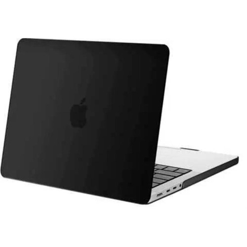 Чехол-накладка Gurdini для Macbook Pro 16.2" A2485 пластик, черный в рассрочку без первоначального взноса и переплат