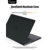 Чехол-накладка Gurdini для Macbook Pro 16.2" A2485 пластик, черный в рассрочку без первоначального взноса и переплат