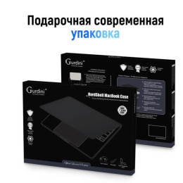Чехол-накладка Gurdini для Macbook Pro 14.2" (A2442) Textured Dot Series Black