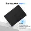 Чехол-накладка Gurdini для Macbook Pro 14.2" (A2442) Textured Dot Series Black в рассрочку без первоначального взноса и переплат