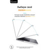 Чехол-накладка Gurdini для Macbook Pro 14.2" (A2442) пластик, белый в рассрочку без первоначального взноса и переплат