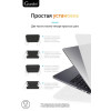Чехол-накладка Gurdini для Macbook Pro 14.2" (A2442) пластик, белый в рассрочку без первоначального взноса и переплат
