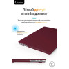 Чехол-накладка Gurdini для Macbook Pro 14.2" (A2442) пластик, бордовый в рассрочку без первоначального взноса и переплат