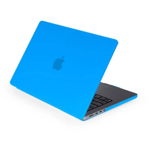 Чехол-накладка Gurdini для Macbook Pro 14.2" (A2442) пластик, голубой в рассрочку без первоначального взноса и переплат