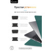Чехол-накладка Gurdini для Macbook Pro 14.2" (A2442) пластик, изумрудно-зеленый в рассрочку без первоначального взноса и переплат