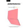 Чехол-накладка Gurdini для Macbook Pro 14.2" (A2442) пластик, красный каркаде в рассрочку без первоначального взноса и переплат