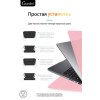 Чехол-накладка Gurdini для Macbook Pro 14.2" (A2442) пластик, розовый в рассрочку без первоначального взноса и переплат