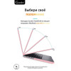 Чехол-накладка Gurdini для Macbook Pro 14.2" (A2442) пластик, розовый в рассрочку без первоначального взноса и переплат