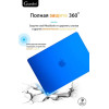 Чехол-накладка Gurdini для Macbook Pro 14.2" (A2442) пластик, синий в рассрочку без первоначального взноса и переплат