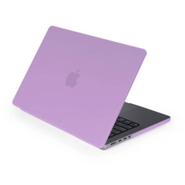 Чехол-накладка Gurdini для Macbook Pro 14.2" (A2442) пластик, сиреневый