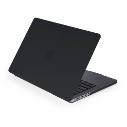 Чехол-накладка Gurdini для Macbook Pro 14.2" (A2442) пластик, черный