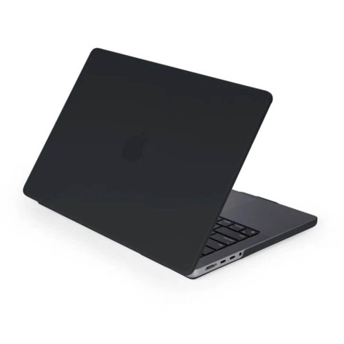 Чехол-накладка Gurdini для Macbook Pro 14.2" (A2442) пластик, черный в рассрочку без первоначального взноса и переплат