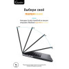Чехол-накладка Gurdini для Macbook Pro 14.2" (A2442) пластик, черный в рассрочку без первоначального взноса и переплат