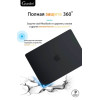 Чехол-накладка Gurdini для Macbook Pro 14.2" (A2442) пластик, черный в рассрочку без первоначального взноса и переплат