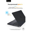 Чехол-накладка Gurdini для Macbook Pro 14.2" (A2442) пластик, черный в рассрочку без первоначального взноса и переплат