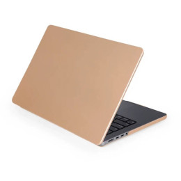 Чехол-накладка Gurdini для Macbook Pro 14.2" (A2442) пластик, золотистый