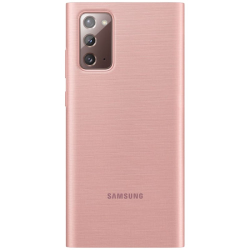 Чехол Samsung Galaxy Note 20 Clear View Cover Bronze в рассрочку без первоначального взноса и переплат