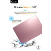 Чехол-накладка Gurdini для Macbook Pro 14.2" (A2442) пластик, розовое золото в рассрочку без первоначального взноса и переплат