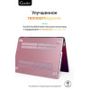 Чехол-накладка Gurdini для Macbook Pro 14.2" (A2442) пластик, розовое золото в рассрочку без первоначального взноса и переплат