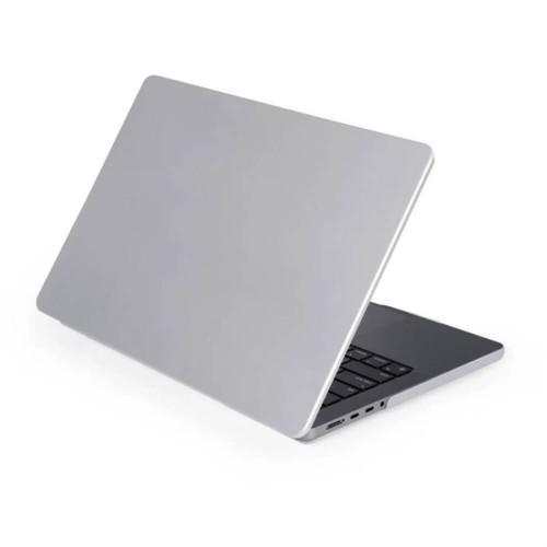 Чехол-накладка Gurdini для Macbook Pro 14.2" (A2442) пластик, серебристый в рассрочку без первоначального взноса и переплат