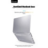 Чехол-накладка Gurdini для Macbook Pro 14.2" (A2442) пластик, серебристый в рассрочку без первоначального взноса и переплат