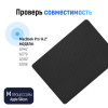 Чехол-накладка Gurdini для Macbook Pro 14.2" (A2442) пластик под карбон, черный в рассрочку без первоначального взноса и переплат