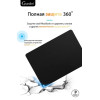 Чехол-накладка Gurdini для Macbook Pro 14.2" (A2442) пластик под кожу, черный в рассрочку без первоначального взноса и переплат