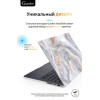 Чехол-накладка Gurdini для Macbook Pro 14.2" (A2442) пластик, серый мрамор в рассрочку без первоначального взноса и переплат