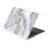 Чехол-накладка Gurdini для Macbook Pro 14.2" (A2442) пластик, серый мрамор